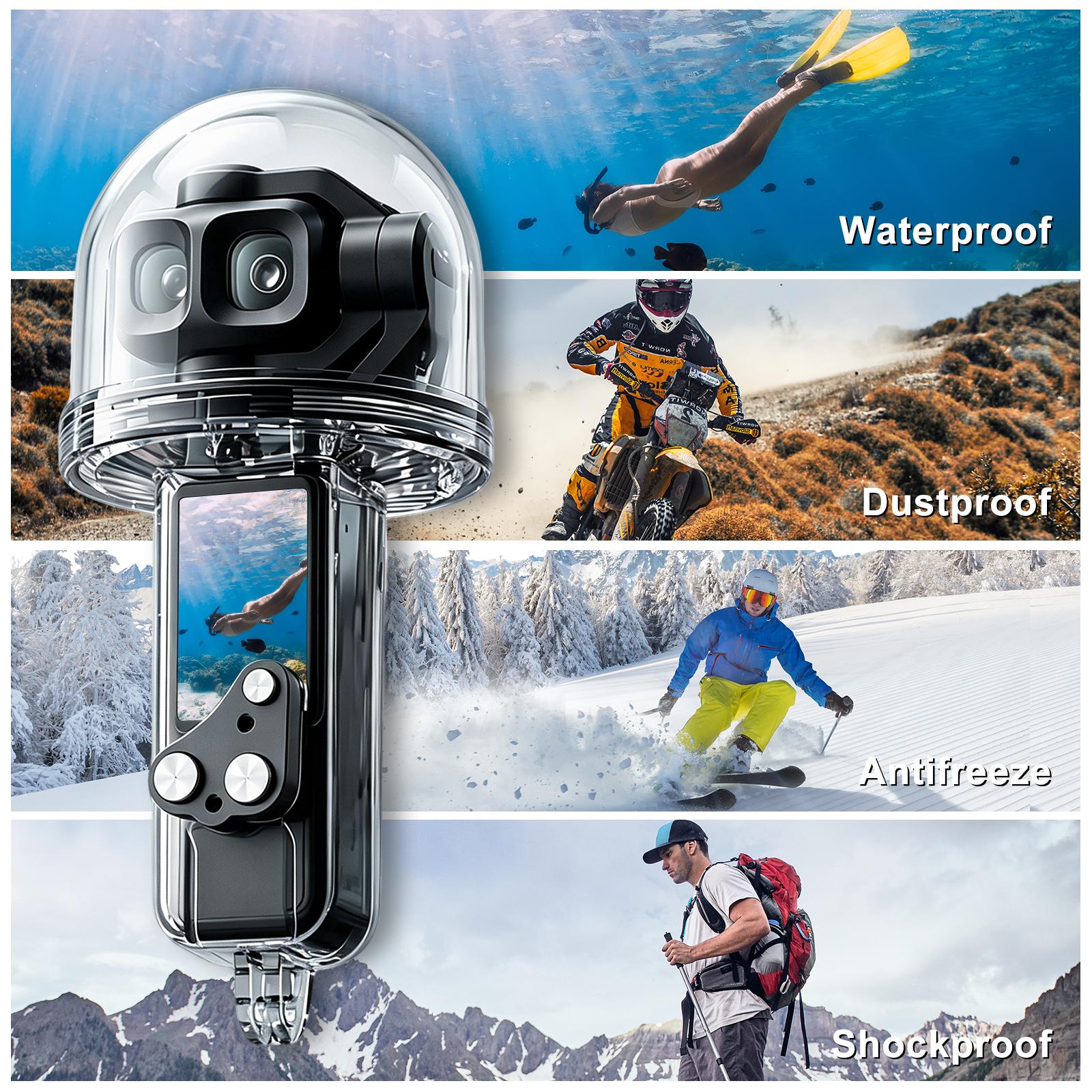 Fishing Boat Cover - Custodia Subacquea Impermeabile 50m per DJI