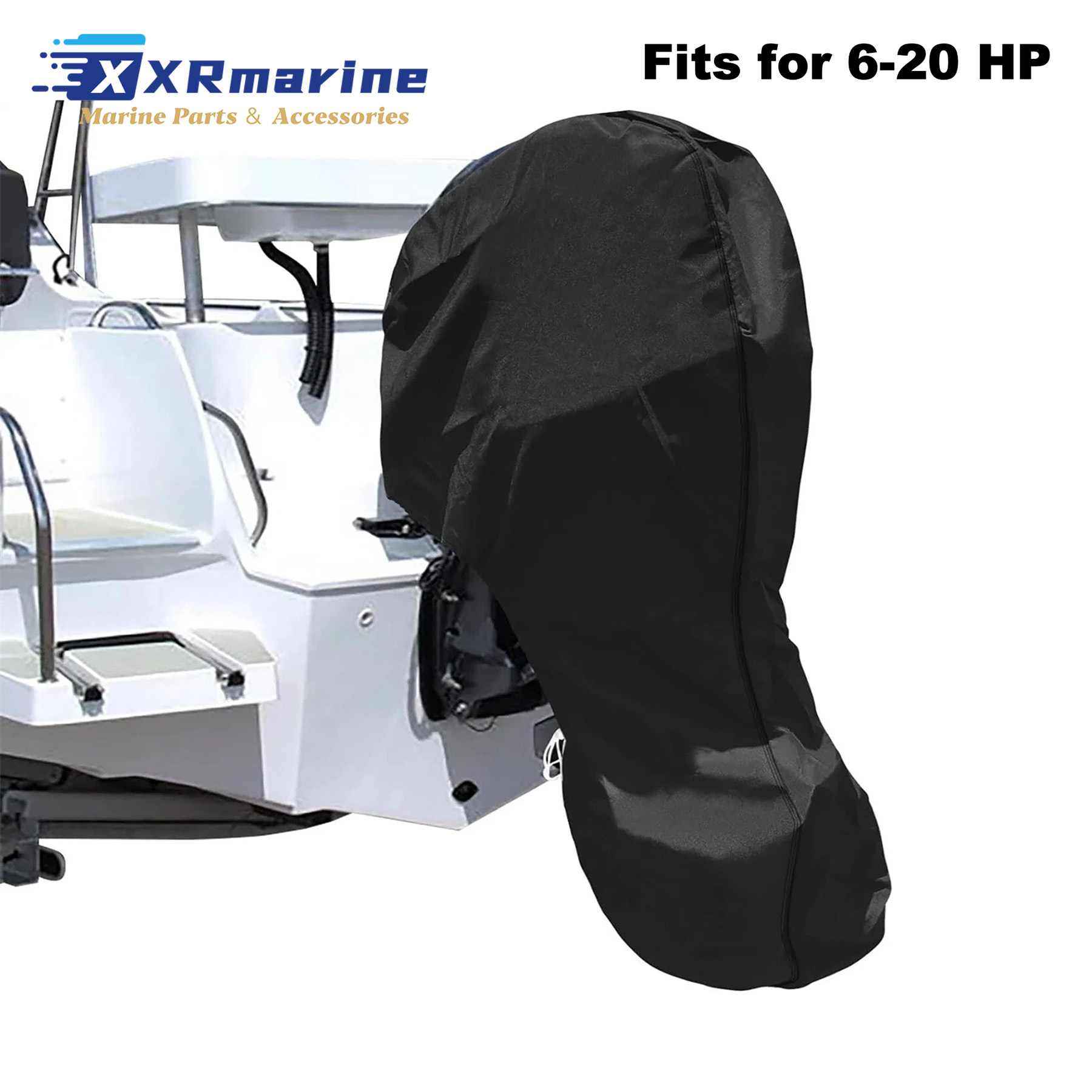 Fishing Boat Cover - Copertura per Motore Fuoribordo Compatibile con